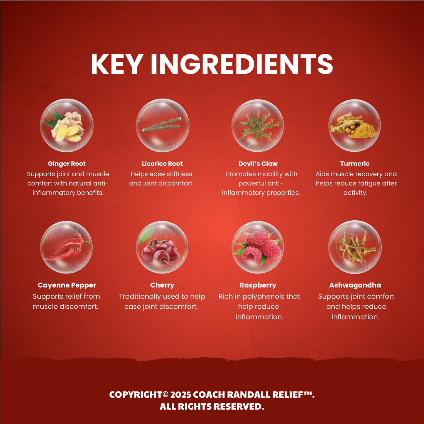 Stop (STP) Drops for Muscle Comfort & Recovery Support | Coach Randall Relief