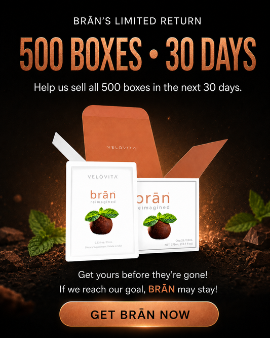 BRĀN® Reimagined Chocolate Mint — Limited 500-Boxes I We have to hit our goal!
