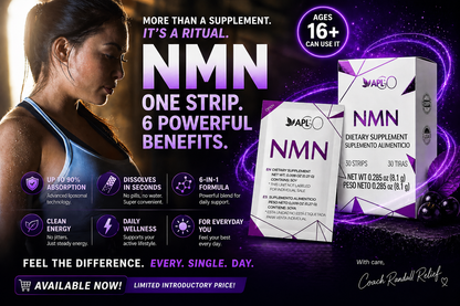 "Fuel Your Best" NMN + Berry & Lime Flavor 1x Box 30 packets, 30 days Relief! 90% Absorption in Feel it in 45 seconds or less MO. Autoship $90.35