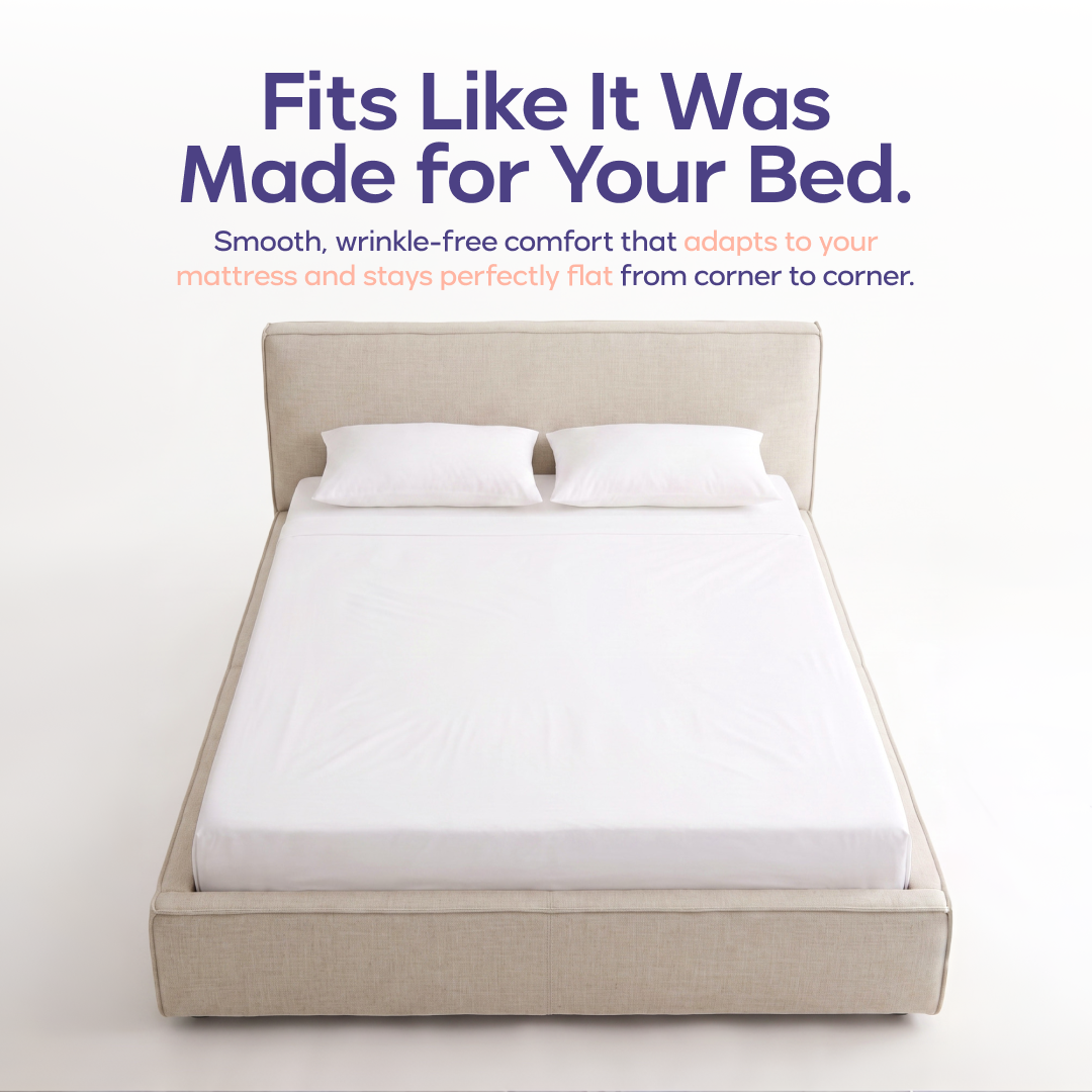 CloudCool™ Cooling Sheet Set | Bed Sheets | Cool-on-Contact: Gray / Cali King