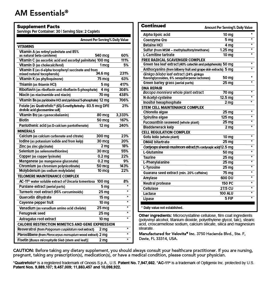 Coach Randall Relief™ AM Essentials® – Morning Performance (30 Days)