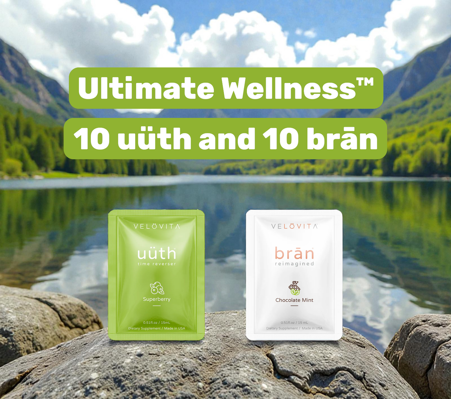 Coach Randall Relief™ Ultimate Wellness™ - 20 Pack (10-uuth and 10 brān)