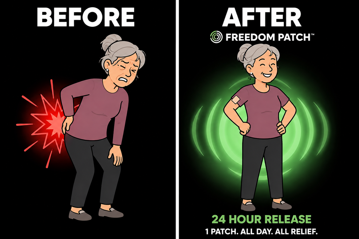 CoachRelief™ 6-Day Power Pack — 3-days +Freedom 3-days +Energy Boost