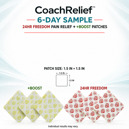 CoachRelief™ 6-Day Power Pack — 3-days +Freedom 3-days +Energy Boost