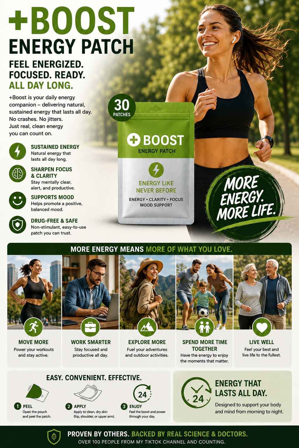 Coach Randall Relief™ Ultimate Bio Hack Bundle™ - 30 24hr Freedom & 30 Boost+ Patches and 30 Reserve®