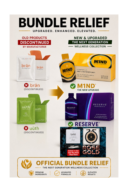 Coach Randall Relief™ Bundle Relief Package™ - 30 M1ND, 30 Reserve+ and 1 tuün Pendant