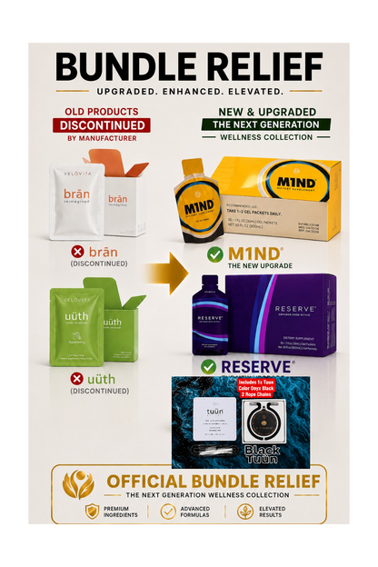 Coach Randall Relief™ Bundle Relief Package™ - 30 M1ND, 30 Reserve+ and 1 tuün Pendant