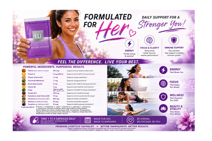 Coach Randall Relief™ Couple Power Boost Men's 30 Packs and Women's 30 Packs Lifestyle Capsules