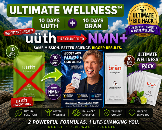 Coach Randall Relief™ Ultimate Wellness™ - 20 Pack (10-NMN+ and 10 brān Snaps)