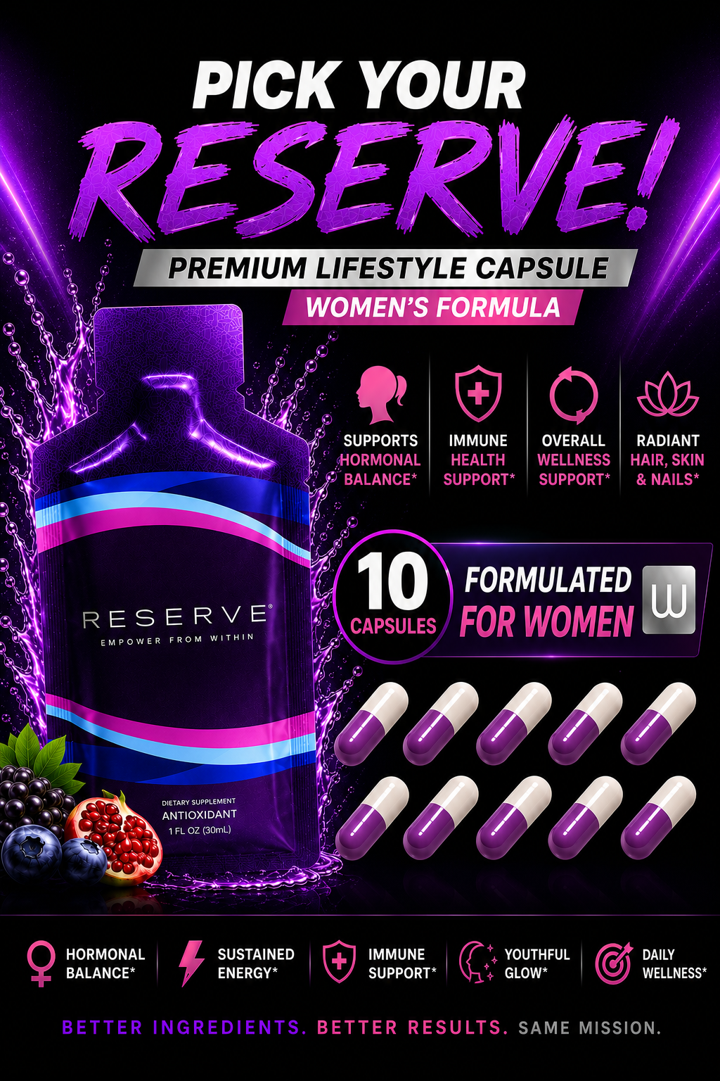 Coach Randall Relief™ Ultimate Wellness™ - 20 Pack (10-Reserve+ and 10 M1ND Snaps)