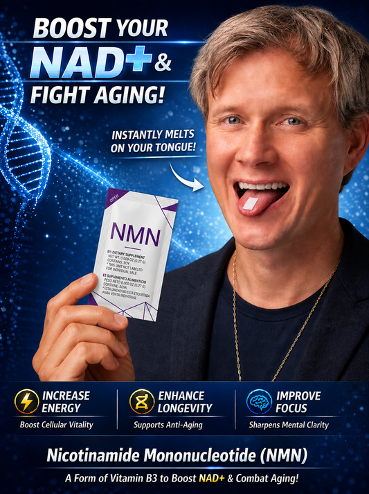"Fuel Your Best" NMN + Berry & Lime Flavor 1x Box 30 packets, 30 days Relief! 90% Absorption in Feel it in 45 seconds or less