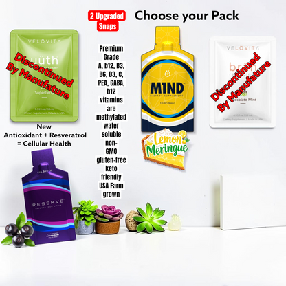 Coach Randall Relief™ Ultimate Bio Hack Bundle™ - 30 M1ND® and 30 Reserve®